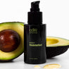 Remedy Moisturizer with product texture and avocado